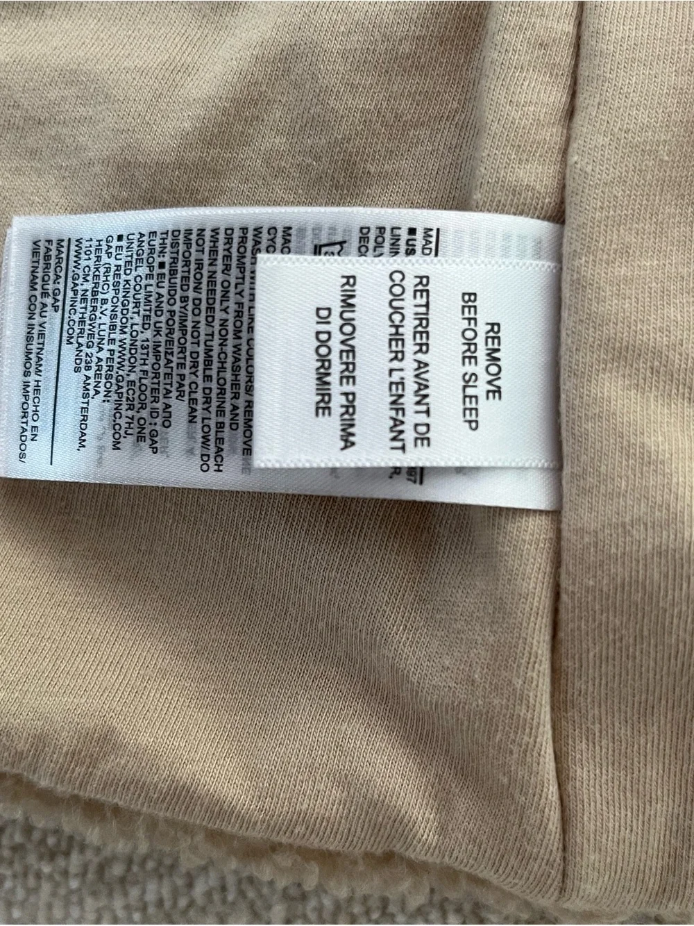 GAP Teddy Fleece Hooded Vest
